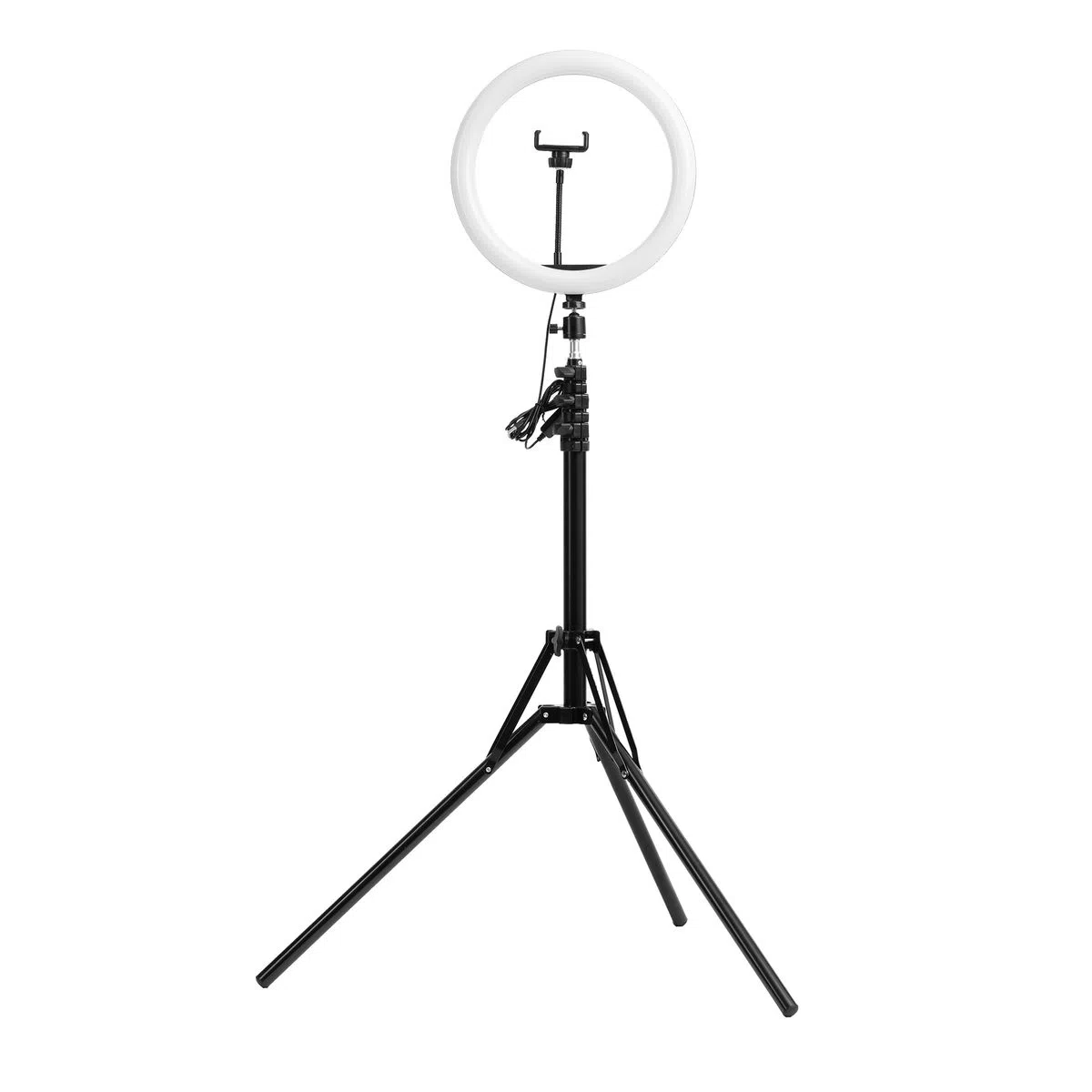 Lampă led circulară cu trepied